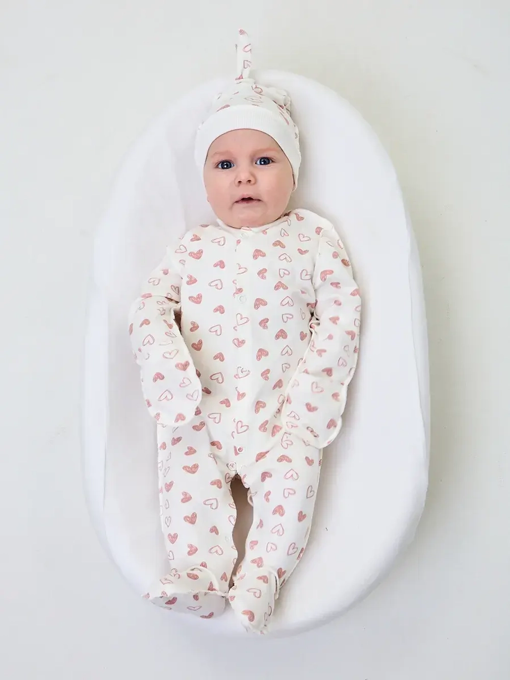 Комбинезон нательный для новорожденного