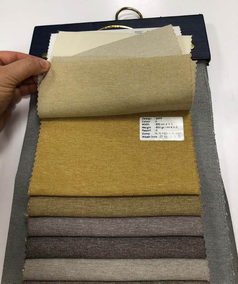 Портьерная ткань лен Megara арт. 6699