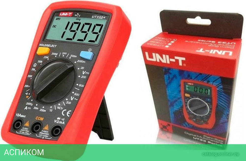 Мультиметр Unit UT33D+