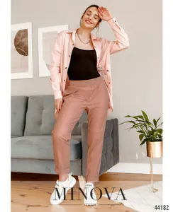 Брюки 2153-пудра Minova