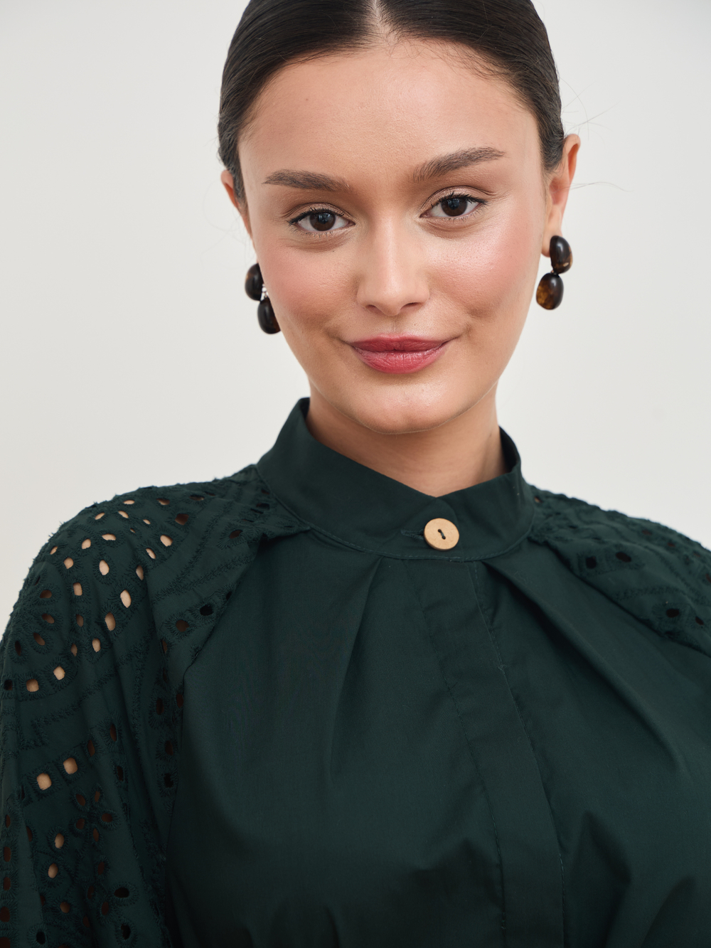 Платье кимоно ажурное