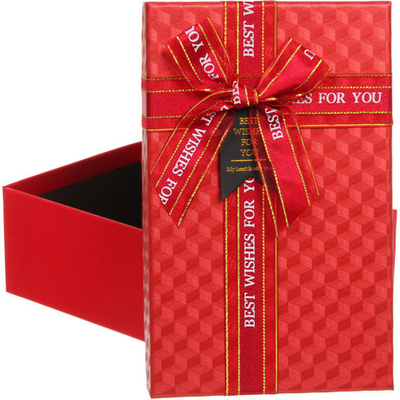 Коробка подарочная «Момент» 19*12*6,5 см, красный