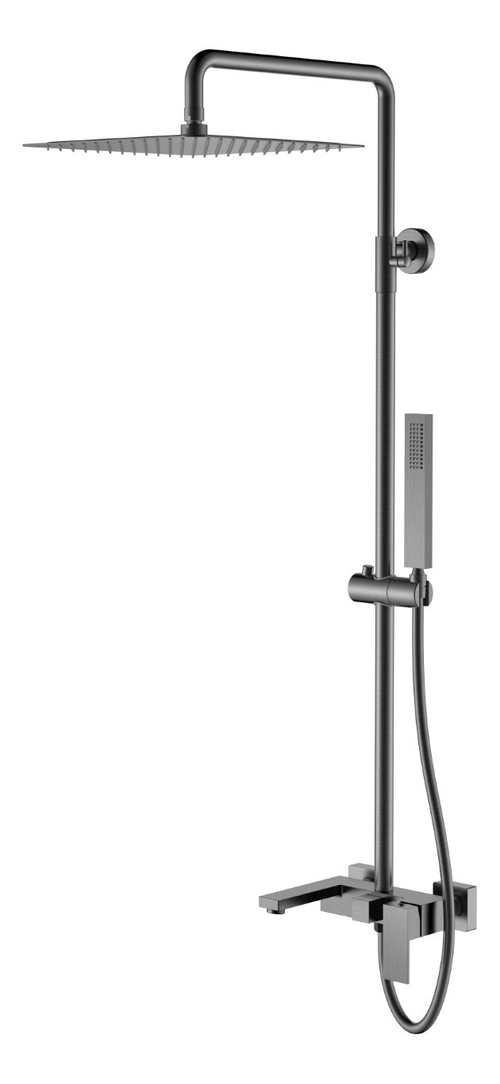 Boheme Стойка для душа Qubic Matt Gun Metal