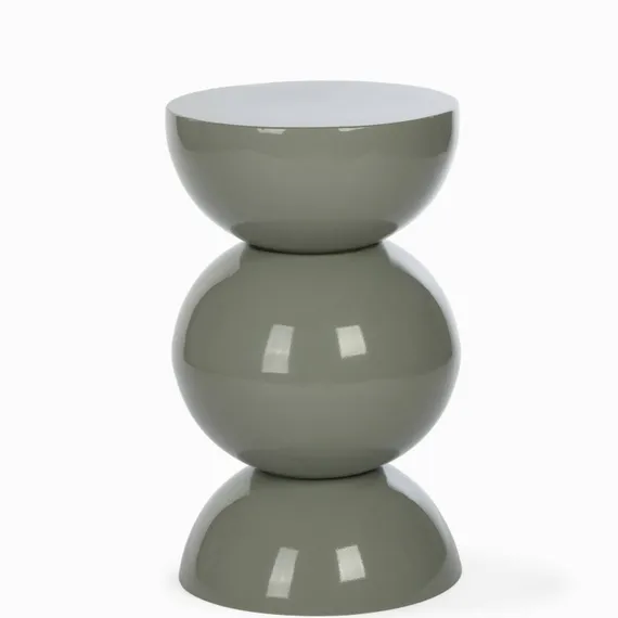 Кофейный столик Prosper Ø31х50 см, серый глянец