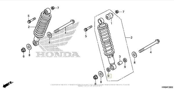 Honda Сальник 91253-HP7-A01 аналог 91253-HP7-A00