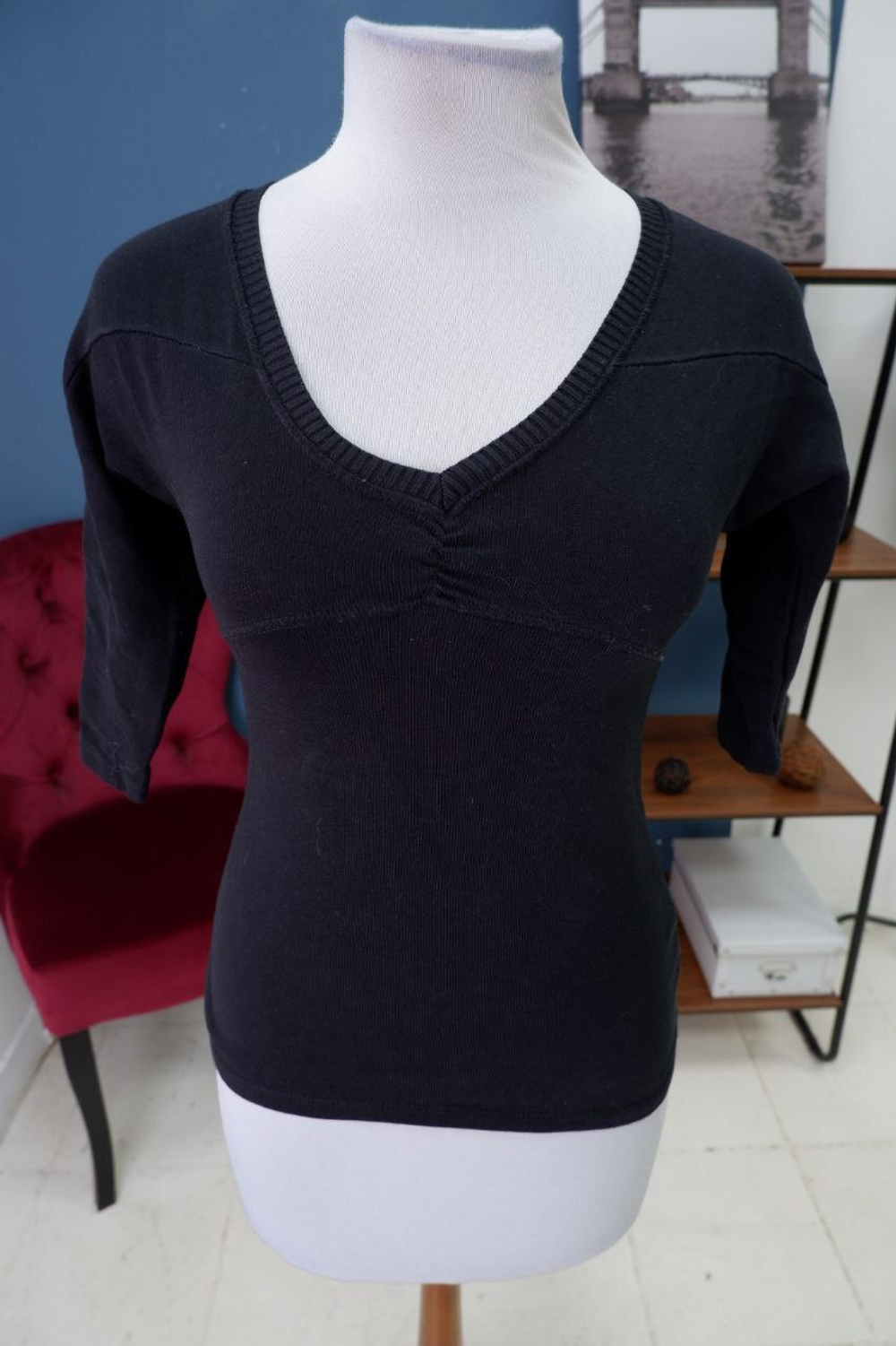 Джемпер Zara базовый 42 размер