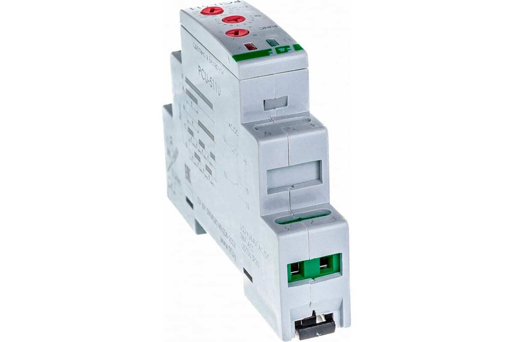 Реле времени PCU-511U 8А 12-264В AC/DC 1 перекл. IP20 многофункц.