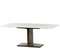 Обеденный стол Axen 200х95 см, белая керамика