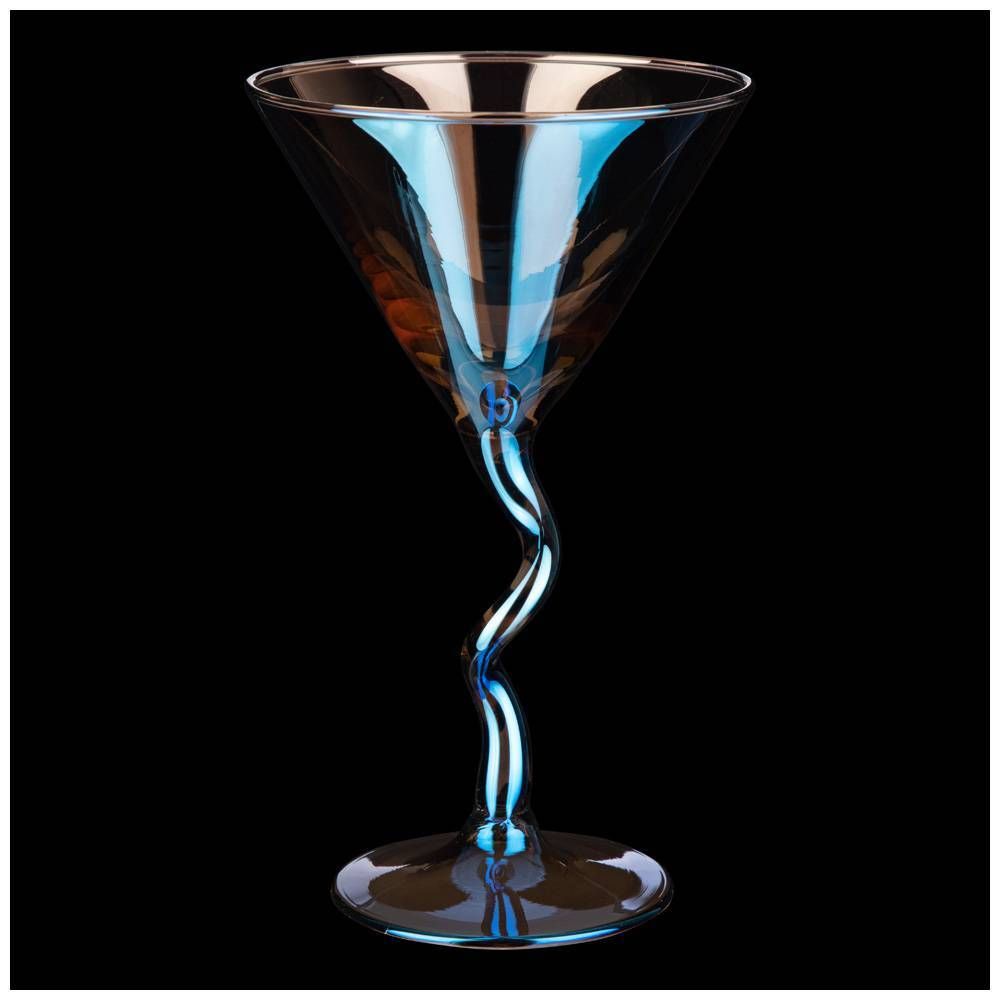 НАБОР БОКАЛОВ ИЗ 2 ШТ ДЛЯ ШАМПАНСКОГО "ЛАЗУРИТ" 200 МЛ