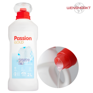 Гель для стирки белого белья Passion Gold 3 в 1 White, 2 л, Польша