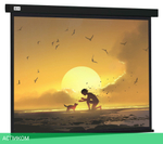 Проекционный экран Cactus CS-PSW-150X150-BK черный