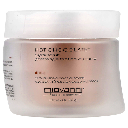 Giovanni, Hot Chocolate, сахарный скраб с измельченными какао-бобами, 260 г (9 унций)