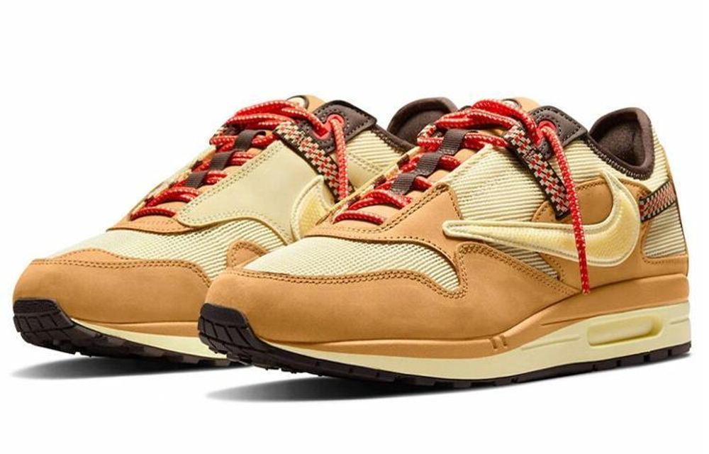 Кроссовки Travis Scott X Nike Air Max 1 "Wheat" Travis Scott