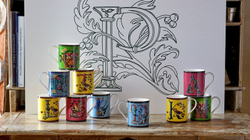 Spode - Набор кружка Kemp Alphabet 340мл О / артикул   KKAO8975-XG  / GTIN 749151786523