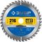 ЗУБР Оптима, 216 x 30 мм, 40Т, пильный диск по дереву, Профессионал (36903-216-30-40)