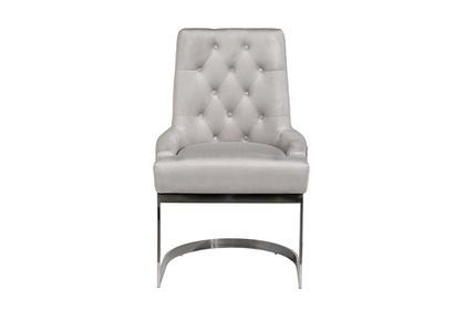 Стул 76AR-62105 светло-серый/xром 76AR-62105 Garda Decor