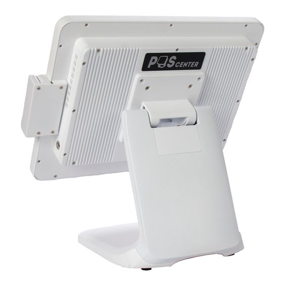 Сенсорный моноблок POScenter POS101 (15&quot;, PCAP, WB-J3455, RAM 4Gb, SSD M2 128Gb, MSR) Windows10, БЕЛЫЙ