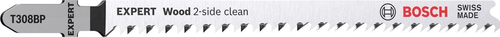 Пилки для лобзика по дереву T 308 BP BOSCH 2608900558