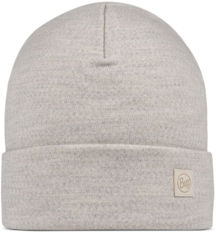 Шапка шерстяная Buff Merino Heavyweight Solid Cloud Фото 1