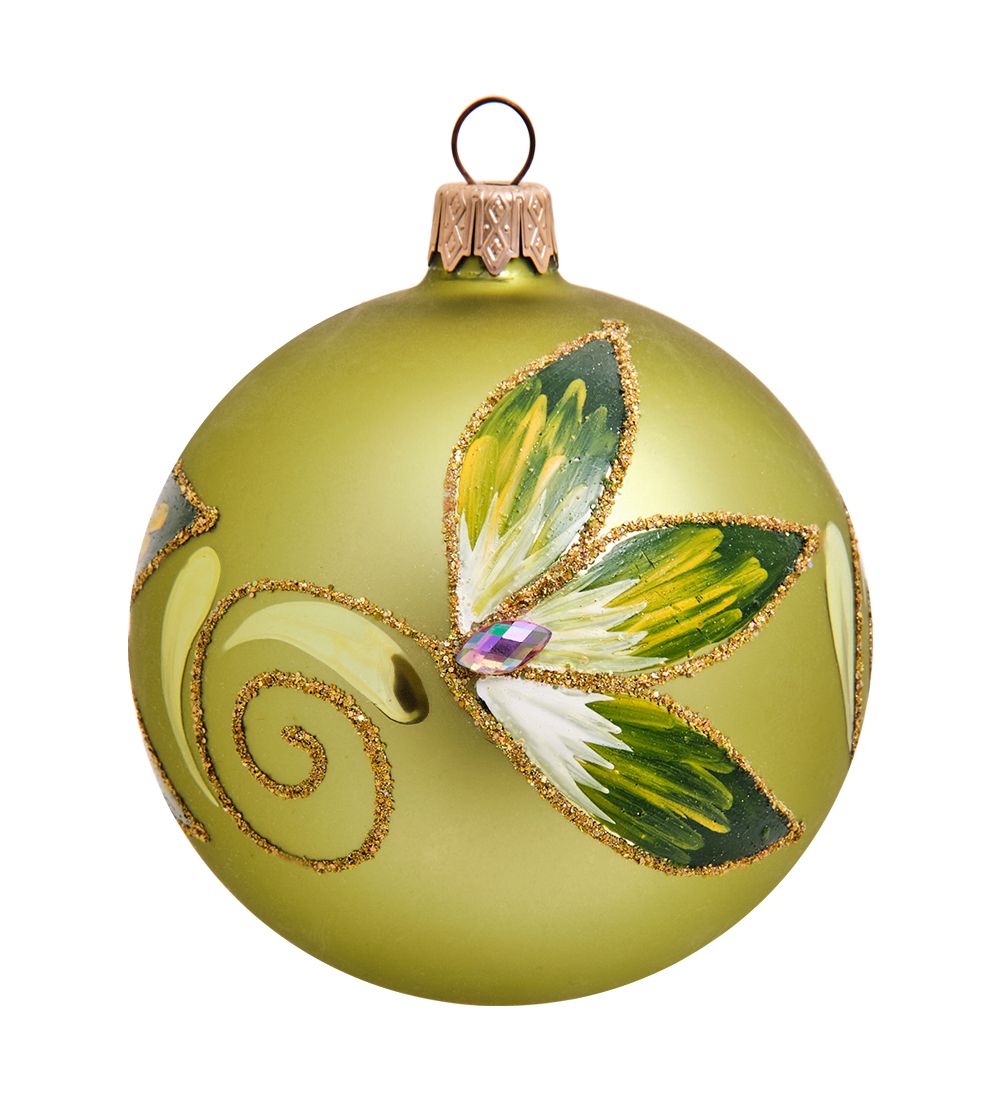 Элита НФШ-1325 Ел. украшение Шар «Подснежник» 80 мм
