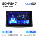 Teyes CC2 Plus 9" для Hyundai Sonata 2017-2019