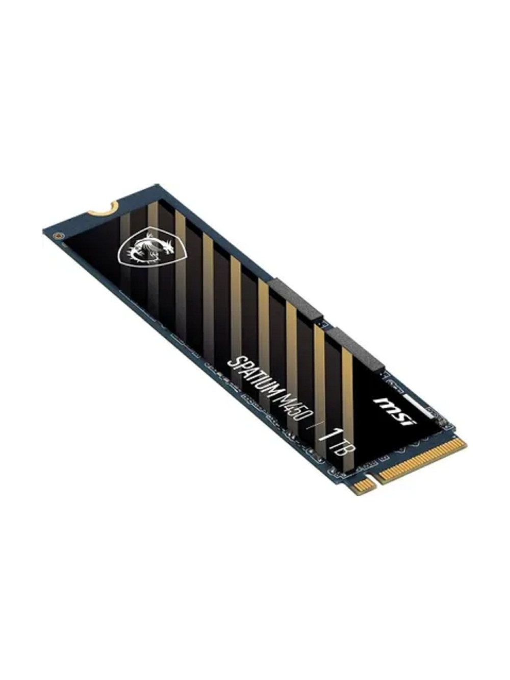 Твердотельный накопитель SSD MSI M.2 2280 1TB SPATIUM M450 Client  S78-440L0M0-P83, PCIe Gen4x4 with NVMe,  3D TLC, R/ W 3400/ 2500