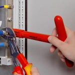 Клещи трубные Cobra® VDE хромированные 250 мм Knipex 87 26 250