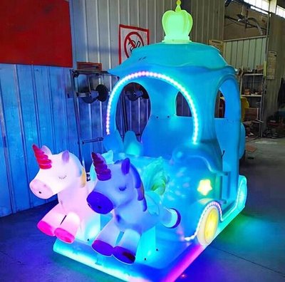 Прокатный аттракцион «Единорожки» Электромобиль