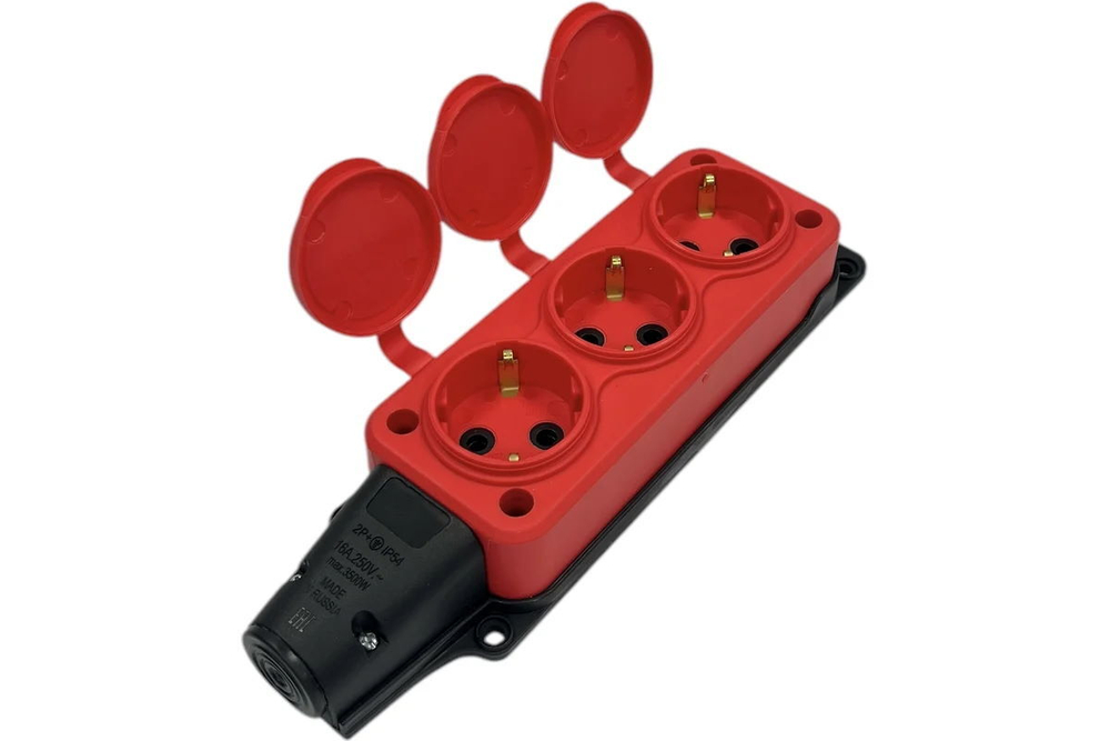 Удлинитель силовой iTOK i-CONNECT-COLOR-SU-PVS-315-3-54-7-RED