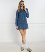 Платье ALINE LS Tommy Jeans - голубой(DW0DW17542)