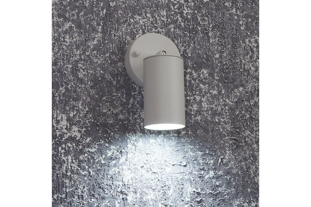 Светильник архитектурный DH1704, на стену, GU10 230V, белый (на стену) Feron