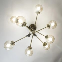 Citilux Планета CL105185 Люстра на штанге поворотная Бронза