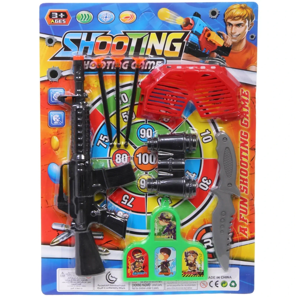 Набор полицейский «Телохранитель - Патрон», 8 предметов, 42*31 см