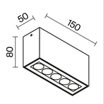 Уличный потолочный светильник Outdoor O309CL-L10GF3K