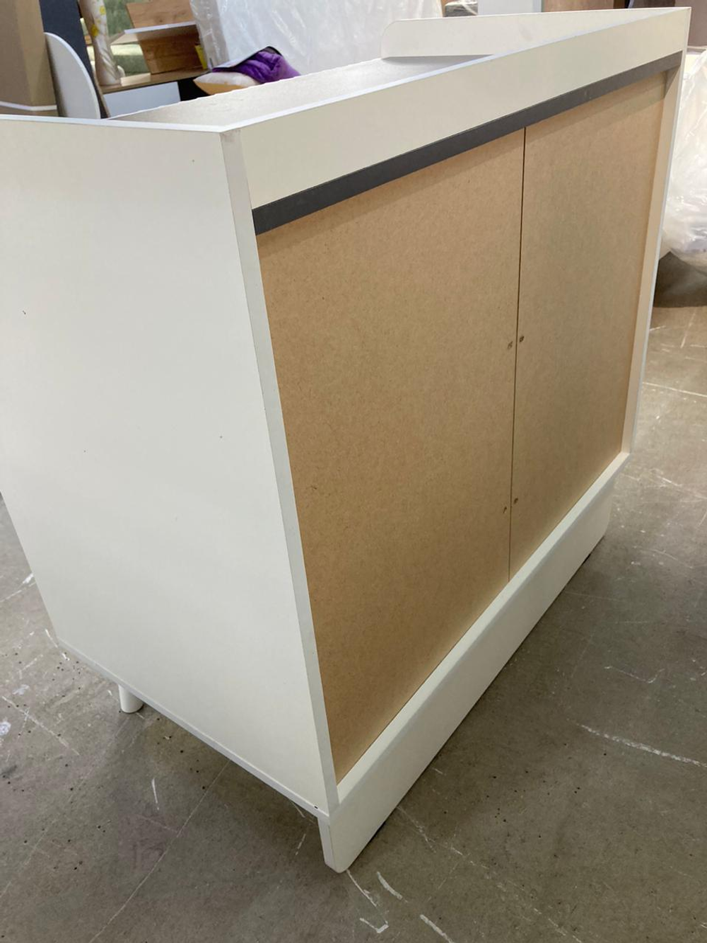 Комод Омега-10 Белый/антрацит