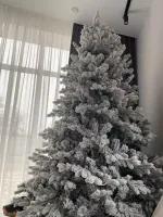 Заснеженная елка «Аляска» (Литая+пвх) 120 см / 1,2 м