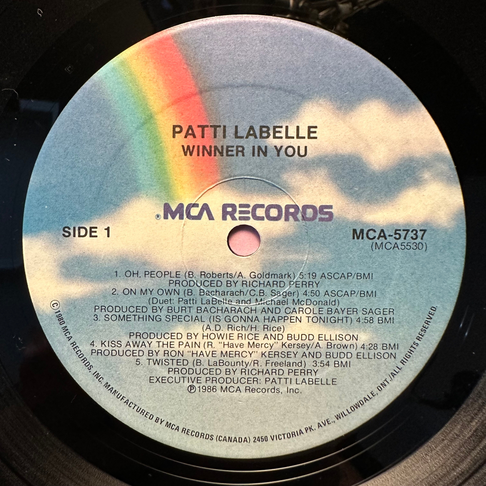 Patti LaBelle - Winner In You (Канада 1986г.)