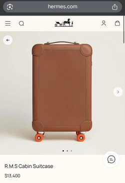 Чемодан Hermes R.M.S Cabin Suitcase