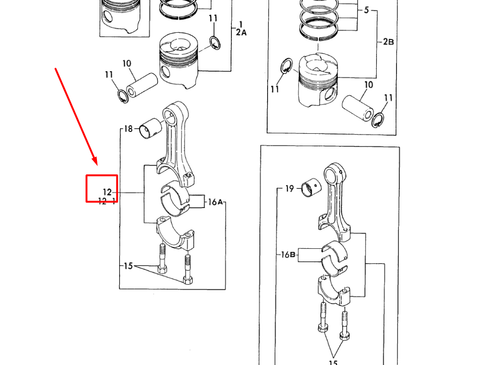 724617-23100 CONROD ASSY