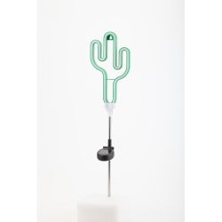 ERASF012-31 ЭРА Садовый неоновый светильник Кактус на солнечной батарее | Садовые декоративные светильники