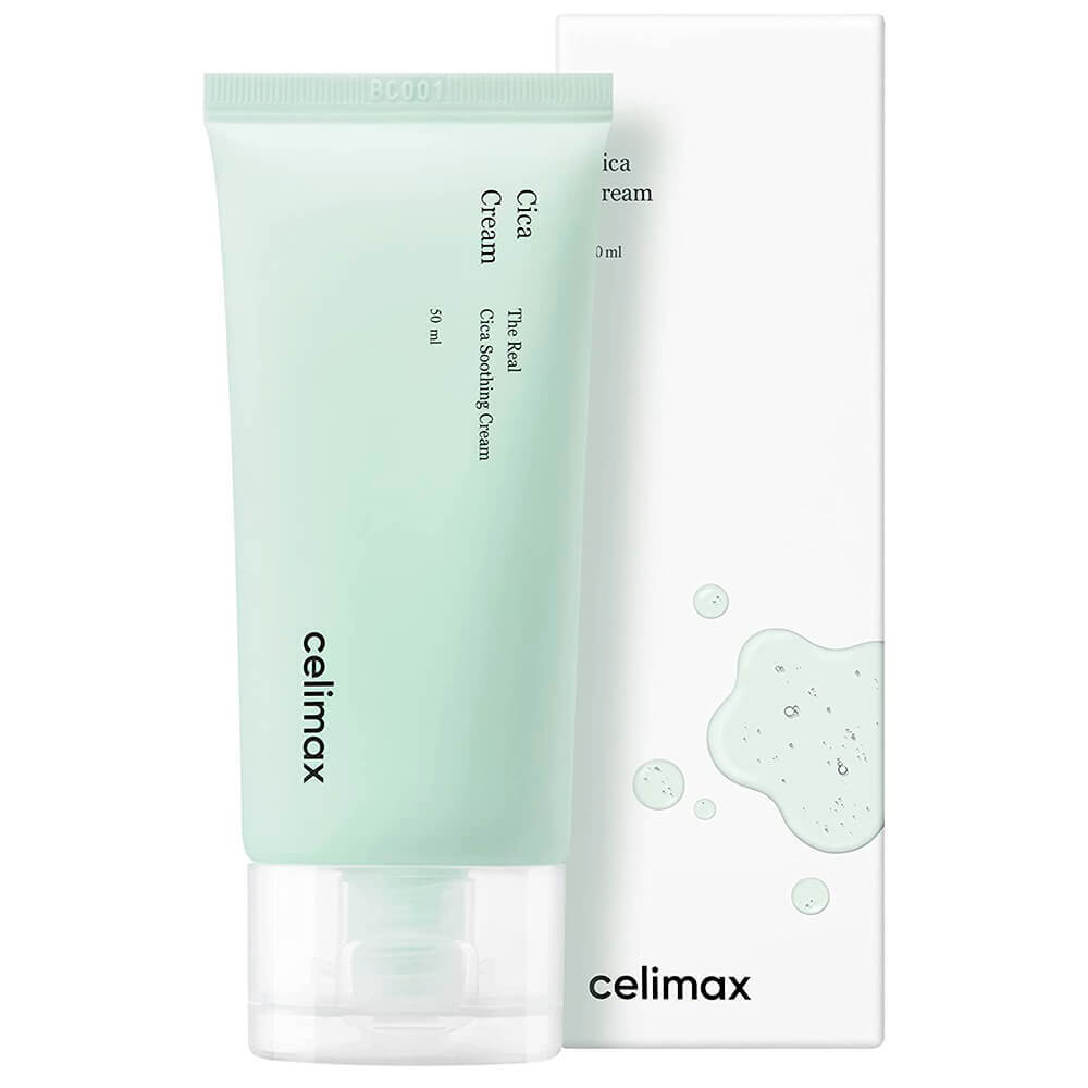 Крем успокаивающий с центеллой азиатской Celimax The real cica soothing cream, 50 мл