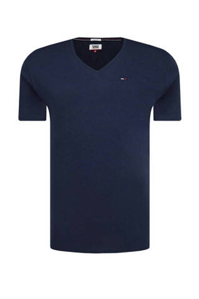 футболка tjm original jersey Tommy Jeans - темно-синий(DM0DM04410)