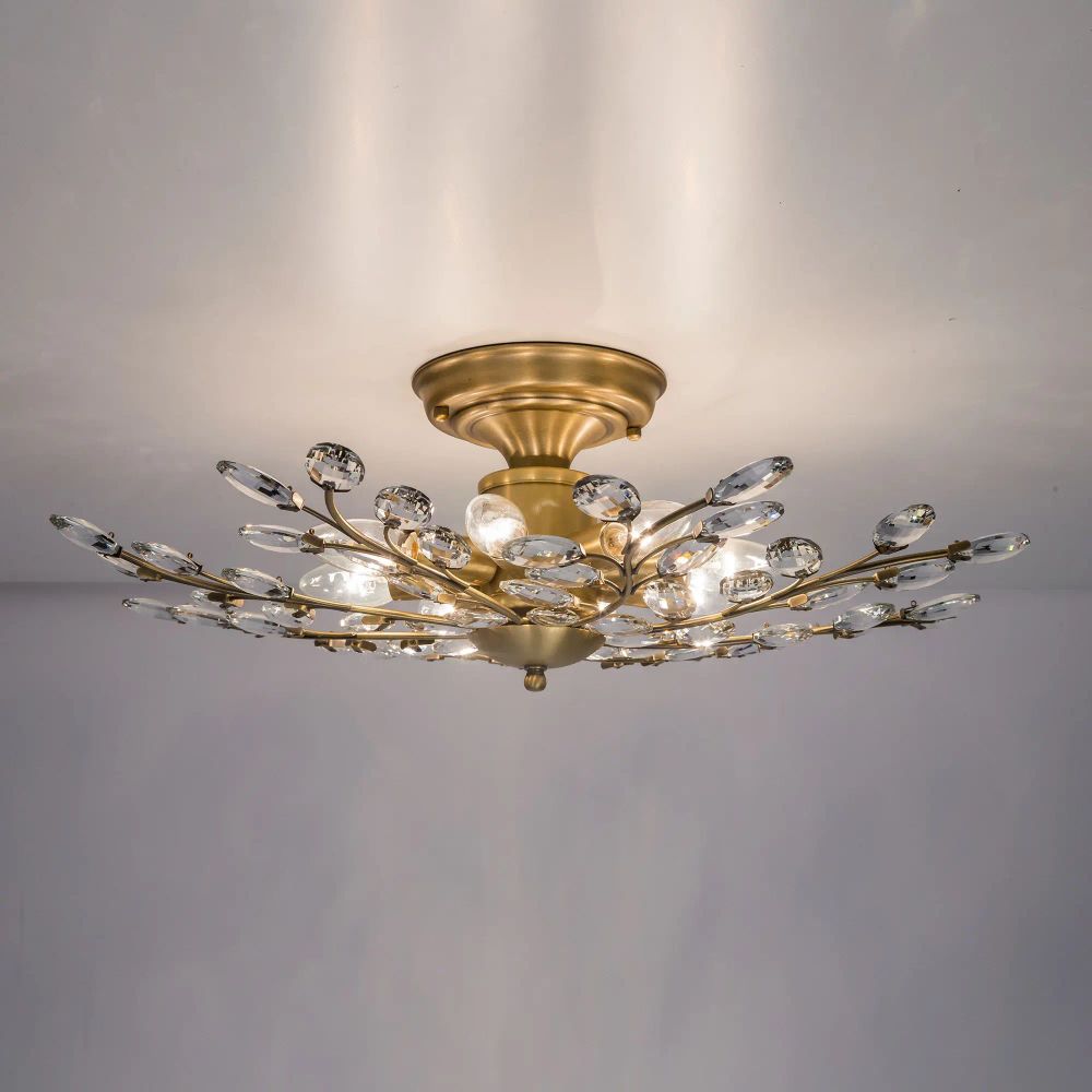 Citilux Серенада CL315183 Люстра хрустальная Бронза