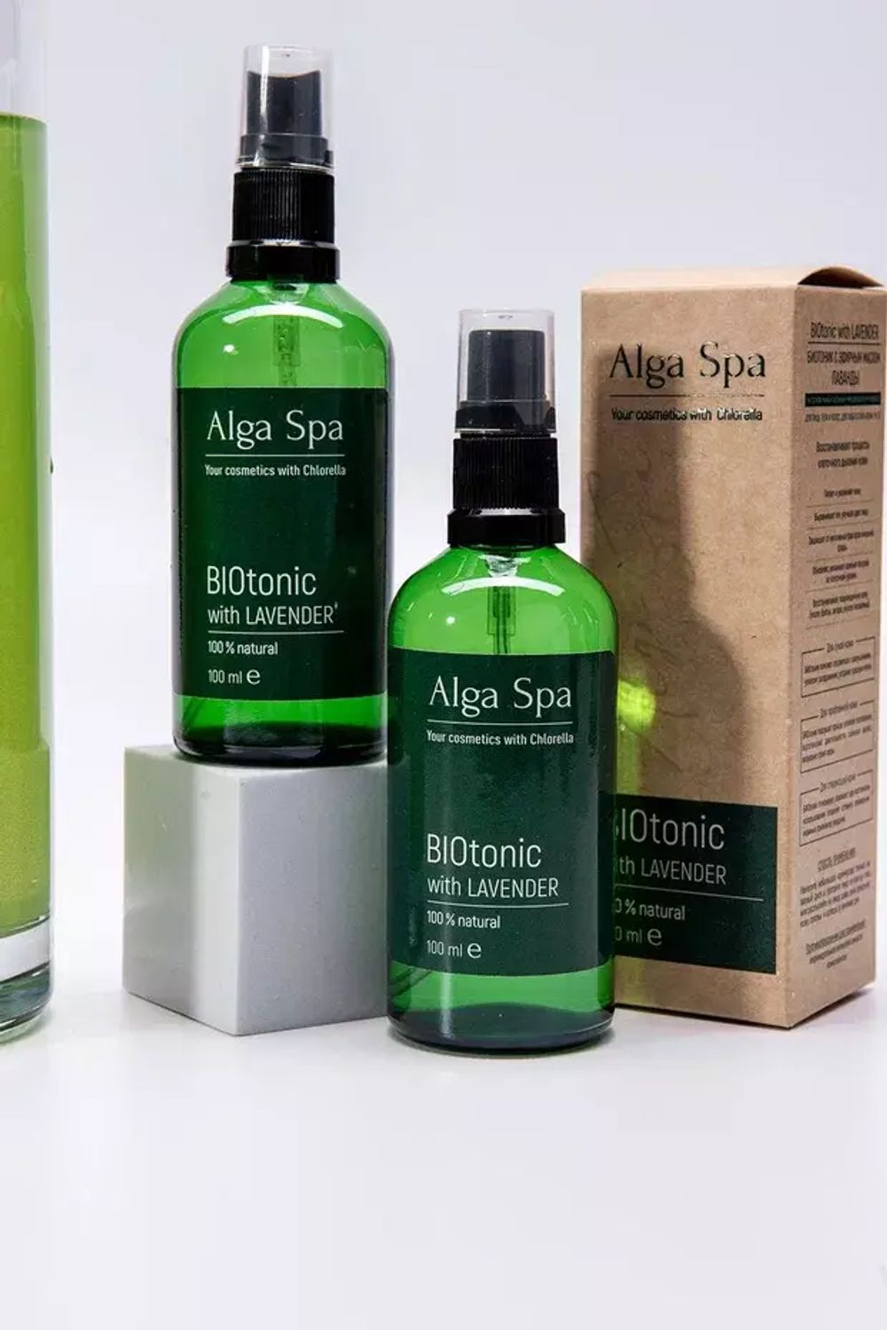 БИОтоник с эфирным маслом лаванды pH 7 100мл (ALGA SPA) БИОтоник с эфирным маслом лаванды pH 7 100мл (ALGA SPA)