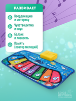 Коврик музыкальный, коробка 116-9