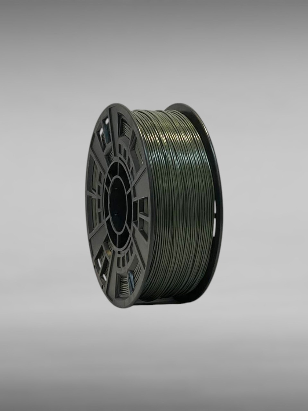 Пластик для 3D принтера PETG Хаки 1 кг. Катушка