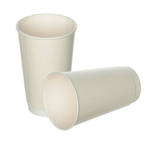 Стакан бум. 400мл d-90мм ЖЕЛТЫЙ для гор.нап. 1/50шт