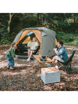 Палатка Naturehike KOTA 4, 8-местная, алюминиевый каркас, темно-зеленая