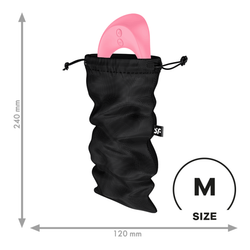 Мешочек для хранения вибромассажера Satisfyer Treasure Bag M (black)