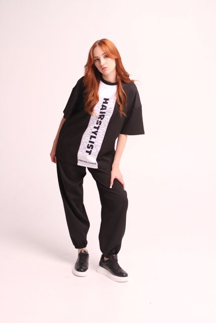 ФУТБОЛКА NUMERO 1 print Hairstylist